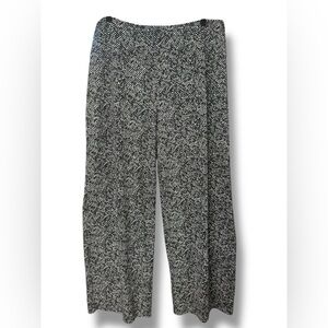 J. Jill Black and‎ White Herringbone Pants